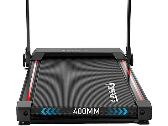 CITYSPORTS WP9 Laufband – 1–12 km/h – faltbar – mit Steigung – Schwarz
