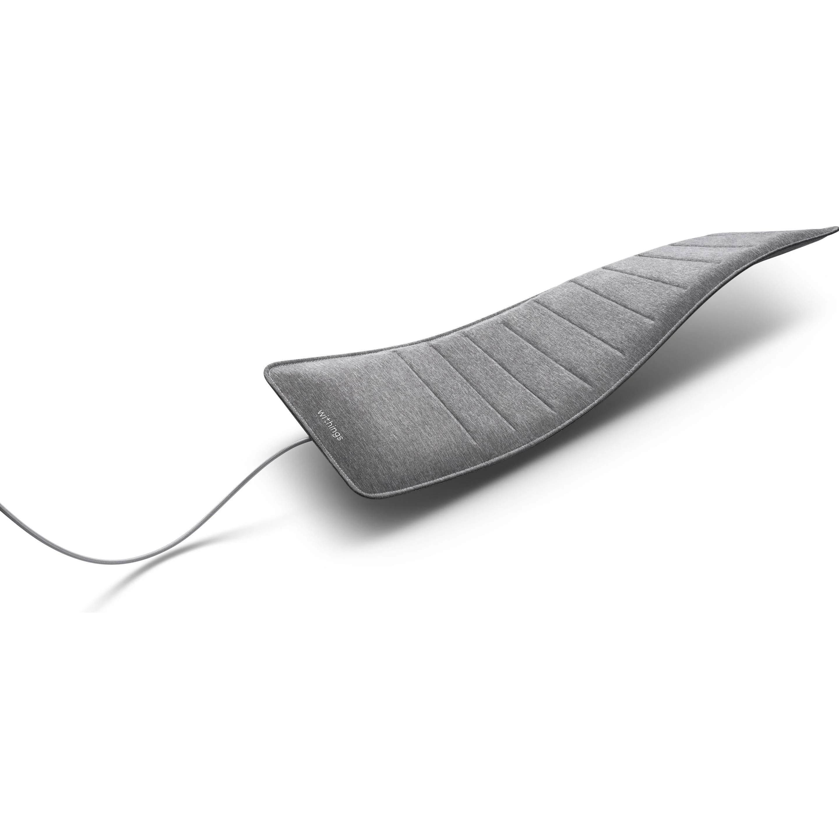 Withings Sleep Analyzer Schlaftracker – Pneumatischer Sensor – Echtzeit-Analyse – 63,7cm – Grau