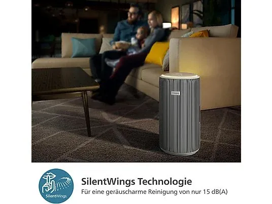 Philips AC3220/10 Luftreiniger – PureProtect 3200 Series – 520 m³/h CADR – Für Räume bis 135 m²