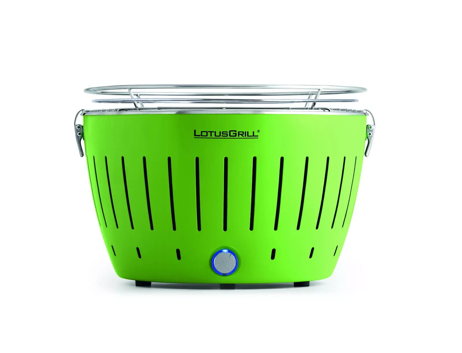 LotusGrill XL G435 Holzkohlegrill – Raucharm – Ø 40,5cm Grillrost – USB-Anschluss – Limettengrün LotusGrill XL G435 Holzkohlegrill – Raucharm – Ø 40,5cm Grillrost – USB-Anschluss – Limettengrün