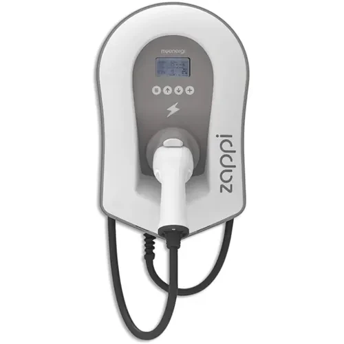 myenergi zappi Wallbox V2.1 (bis 22 kW) mit festem Typ 2-Ladekabel myenergi zappi Wallbox V2.1 (bis 22 kW) mit festem Typ 2-Ladekabel