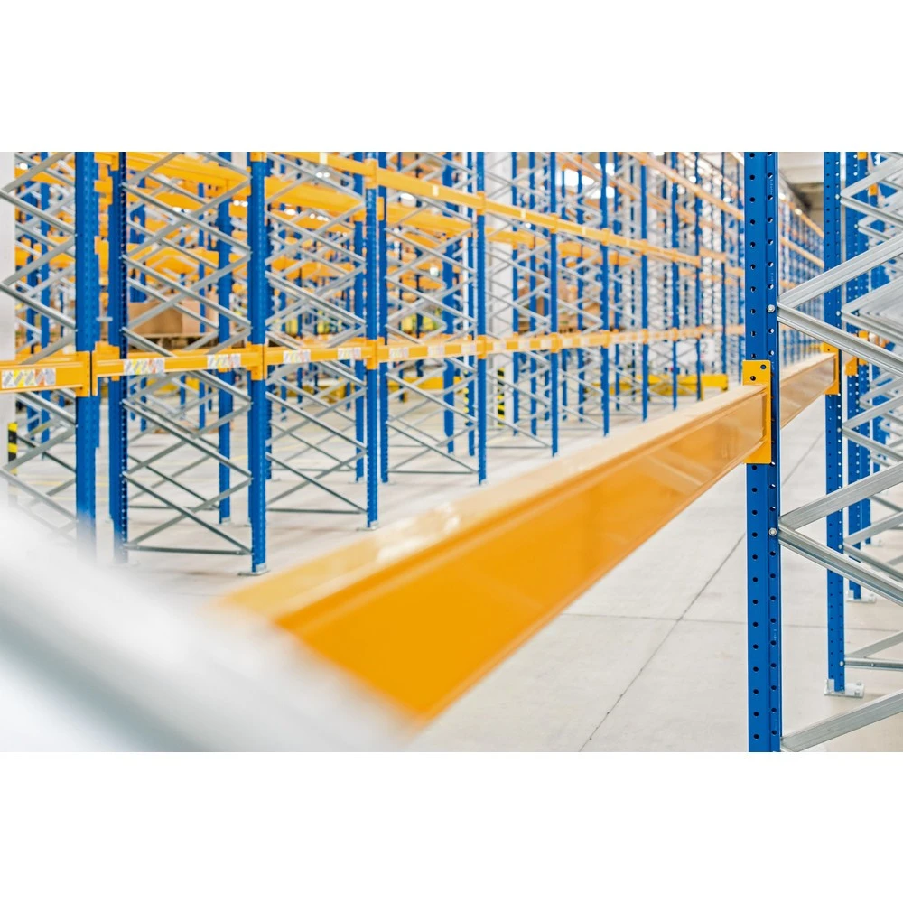 Jungheinrich Palettenregal Typ MPB – Komplettpaket, 27 Palettenplätze, 3,5 m Höhe, 3 Felder Jungheinrich Palettenregal Typ MPB – Komplettpaket, 27 Palettenplätze, 3,5 m Höhe, 3 Felder