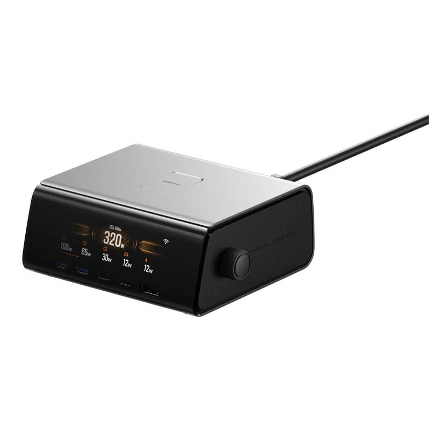 EcoFlow RAPID Pro 320W Dockingstation, 4×USB-C, 1×USB-A, GaN EcoFlow RAPID Pro 320W Dockingstation, 4×USB-C, 1×USB-A, GaN