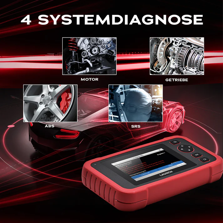 LAUNCH CRP 129 EVO V2 Fahrzeugdiagnosegerät – 8 Service-Funktionen – 5" Touchscreen – Android 7.0