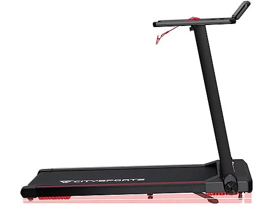 CITYSPORTS WP9 Laufband – 1–12 km/h – faltbar – mit Steigung – Schwarz CITYSPORTS WP9 Laufband – 1–12 km/h – faltbar – mit Steigung – Schwarz