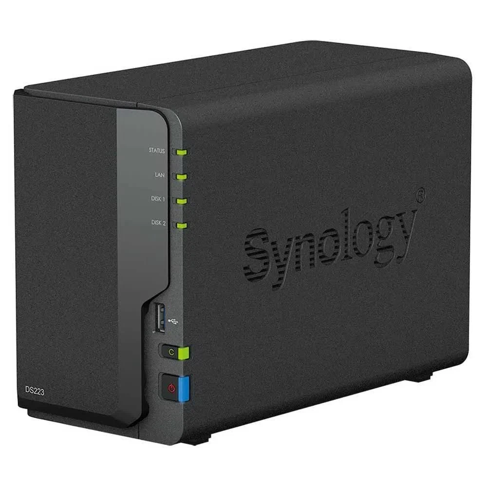 Synology DS223 NAS – 2-Bay – Private Cloud – Schwarz Synology DS223 NAS – 2-Bay – Private Cloud – Schwarz