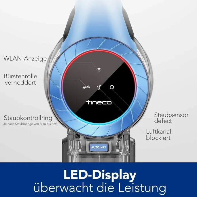 Tineco Pure One S11 Akku-Hand- und Stielstaubsauger – 450 W – 40 Min Laufzeit – Blau/Dunkelgrau Tineco Pure One S11 Akku-Hand- und Stielstaubsauger – 450 W – 40 Min Laufzeit – Blau/Dunkelgrau
