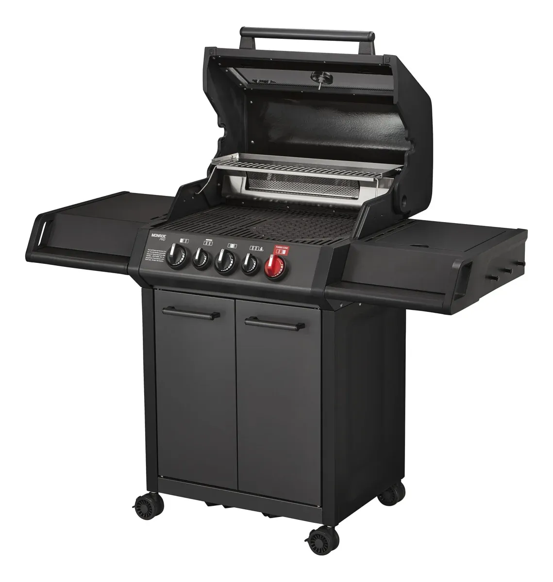 Enders Monroe Pro 3 SIK Turbo Shadow – Gasgrill mit TURBO ZONE™ & Backburner Enders Monroe Pro 3 SIK Turbo Shadow – Gasgrill mit TURBO ZONE™ & Backburner