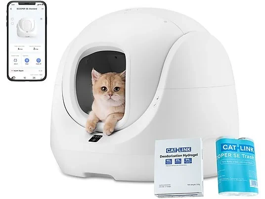 CATLINK Baymax – Automatische, selbstreinigende Katzentoilette – 65 L – App-Steuerung CATLINK Baymax – Automatische, selbstreinigende Katzentoilette – 65 L – App-Steuerung