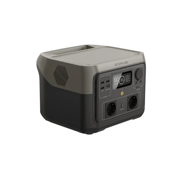 EcoFlow RIVER 2 Max – Tragbare Powerstation – 512 Wh – 1000 W Ausgangsleistung