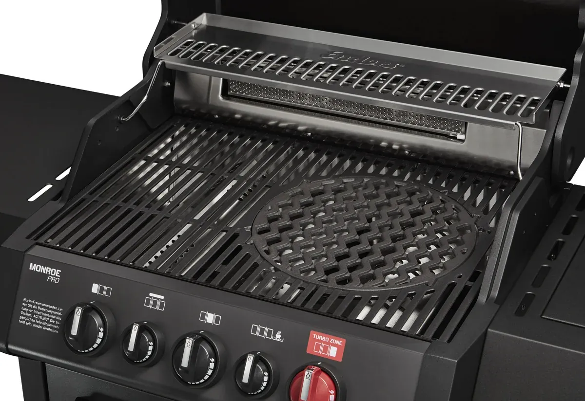 Enders Monroe Pro 3 SIK Turbo Shadow – Gasgrill mit TURBO ZONE™ & Backburner