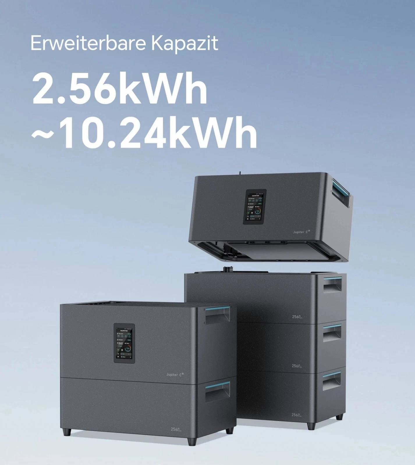 Marstek Jupiter-C Plus 2,56 kWh LiFePO4 Erweiterungsakku