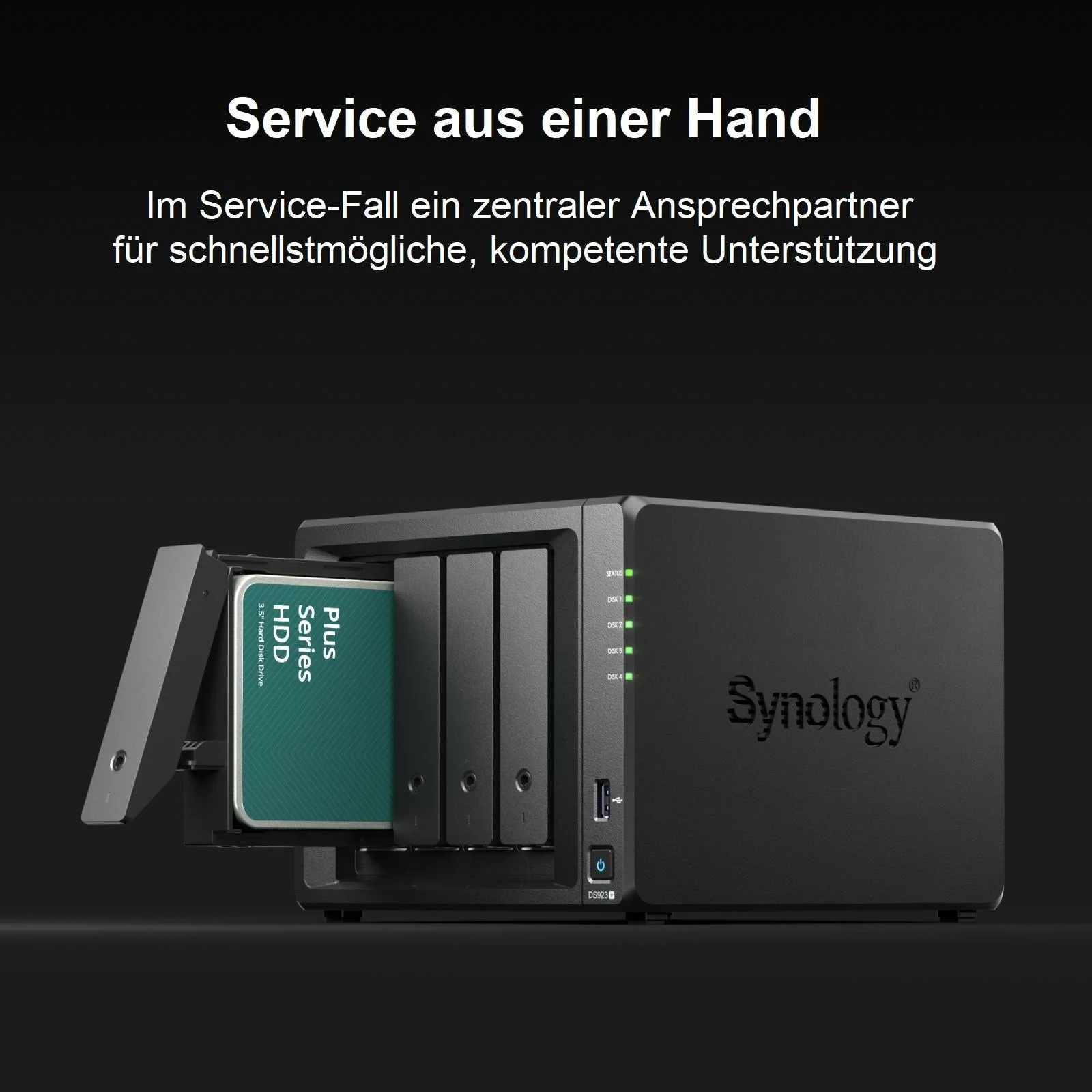 Synology DS223 NAS – 2-Bay – Private Cloud – Schwarz
