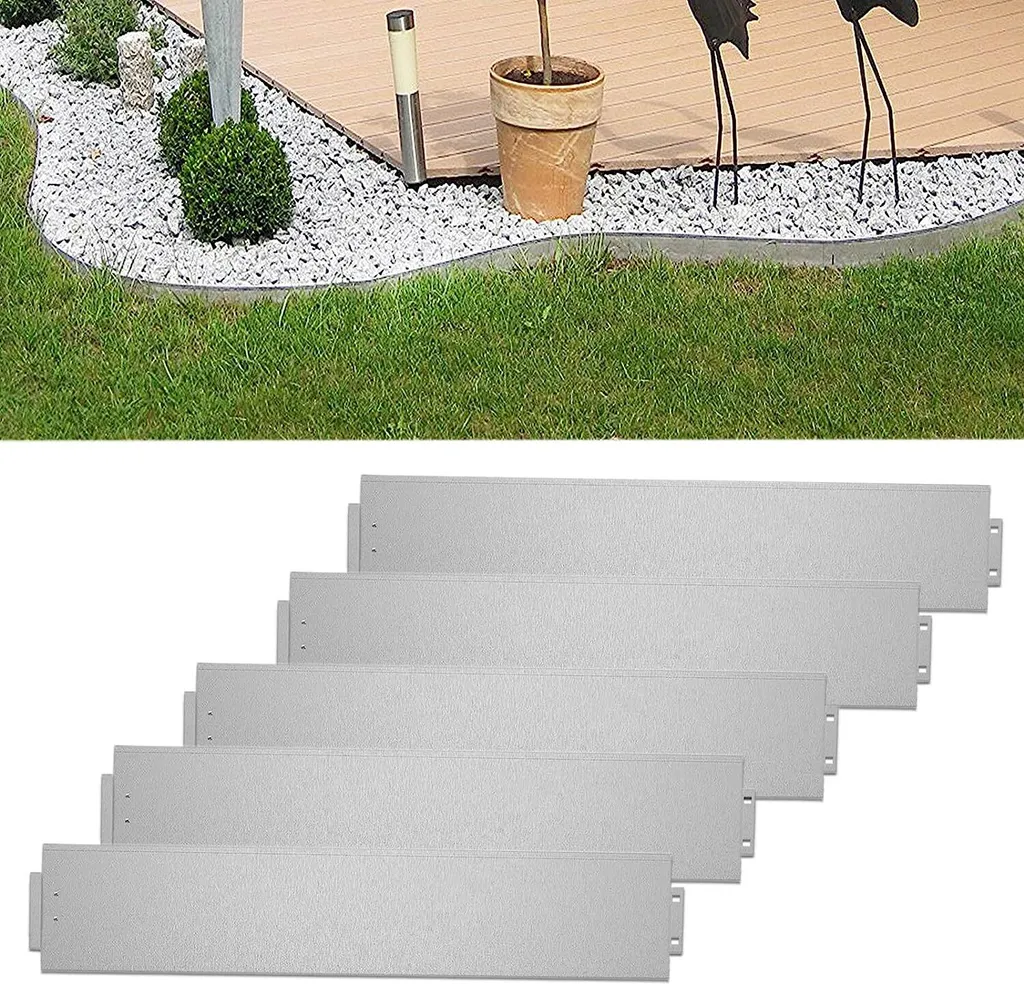 Metall-Rasenkante 5 m – Flexibel, Stabil & Rostfrei Metall-Rasenkante 5 m – Flexibel, Stabil & Rostfrei