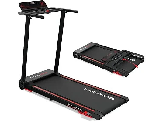 CITYSPORTS WP9 Laufband – 1–12 km/h – faltbar – mit Steigung – Schwarz CITYSPORTS WP9 Laufband – 1–12 km/h – faltbar – mit Steigung – Schwarz