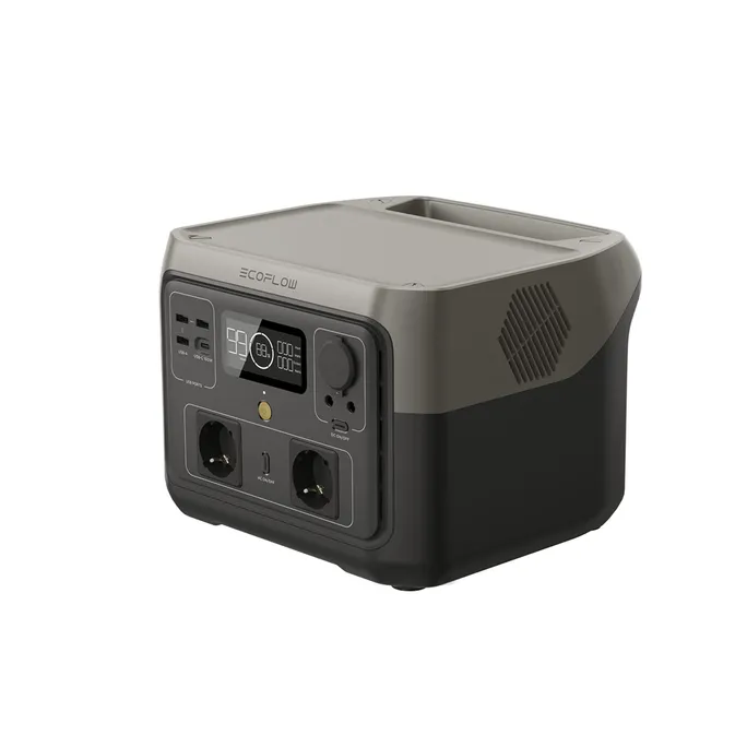 EcoFlow RIVER 2 Max – Tragbare Powerstation – 512 Wh – 1000 W Ausgangsleistung